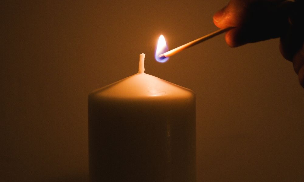 Light A Candle With Smoke Explanation