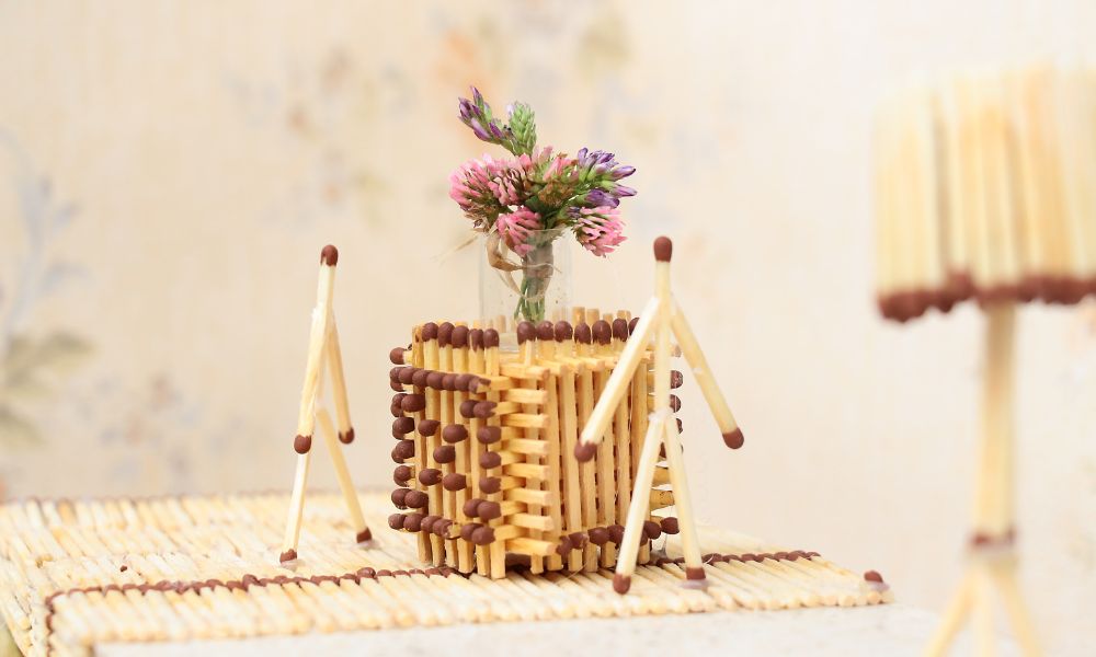 Easy and Fun Crafts Made From Matchsticks